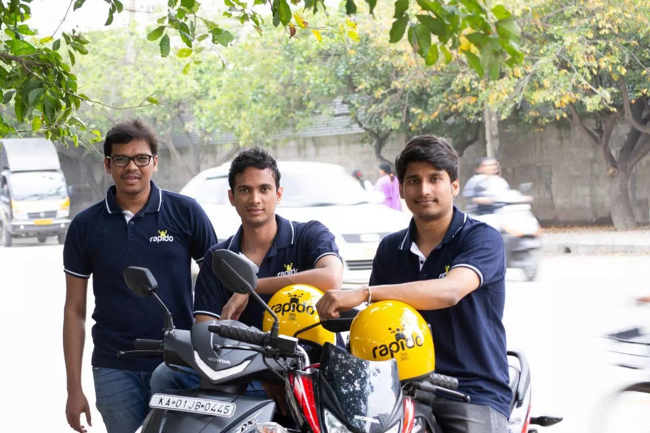 Rapido Cofounders L R Rishikesh SR Aravind Sanka Pavan Guntupalli